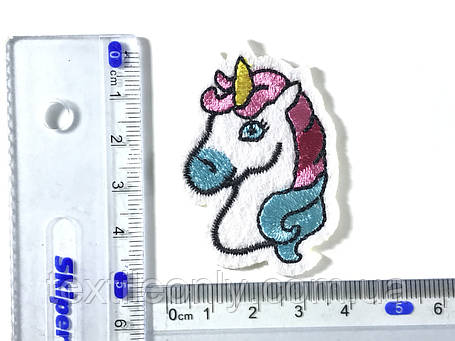 Нашивка Єдиноріг 31х45 мм, фото 2