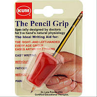 Удержатель эргономичный KUM Sattler Pencil Grip красный, для ручек, карандашей