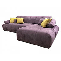 Угловой диван Джокер 3,05х1,75 Элизиум фиолетовый