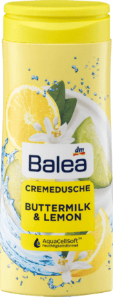 Гель для душу BALEA Dusche+CremeButtermilk&Lemon