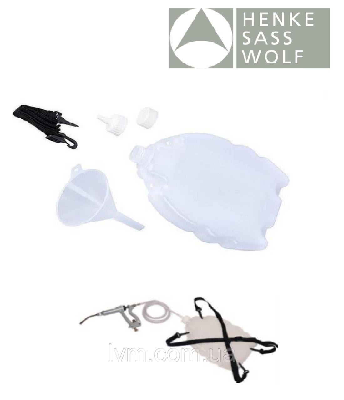 Каністра ранцева 2,5 л КОМПЛЕКТ, до шприців і дренчерів