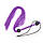 Педл батіг хлист стек флогер з гумовими хлистами Фіолетовий ( 130 070 ), фото 2