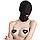 Еротична маска з відкритим ротом Чорний ( 130 118 ), фото 3