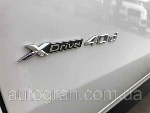 Емблема напис BMW Xdrive 4.0d, фото 1