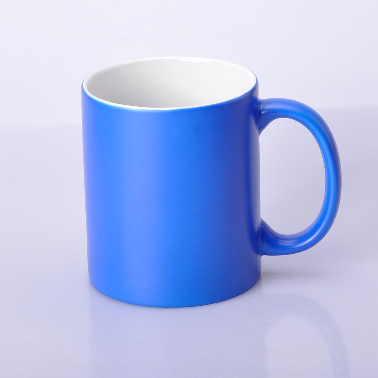 Чашка для сублімації НЕОН (Блакитна)