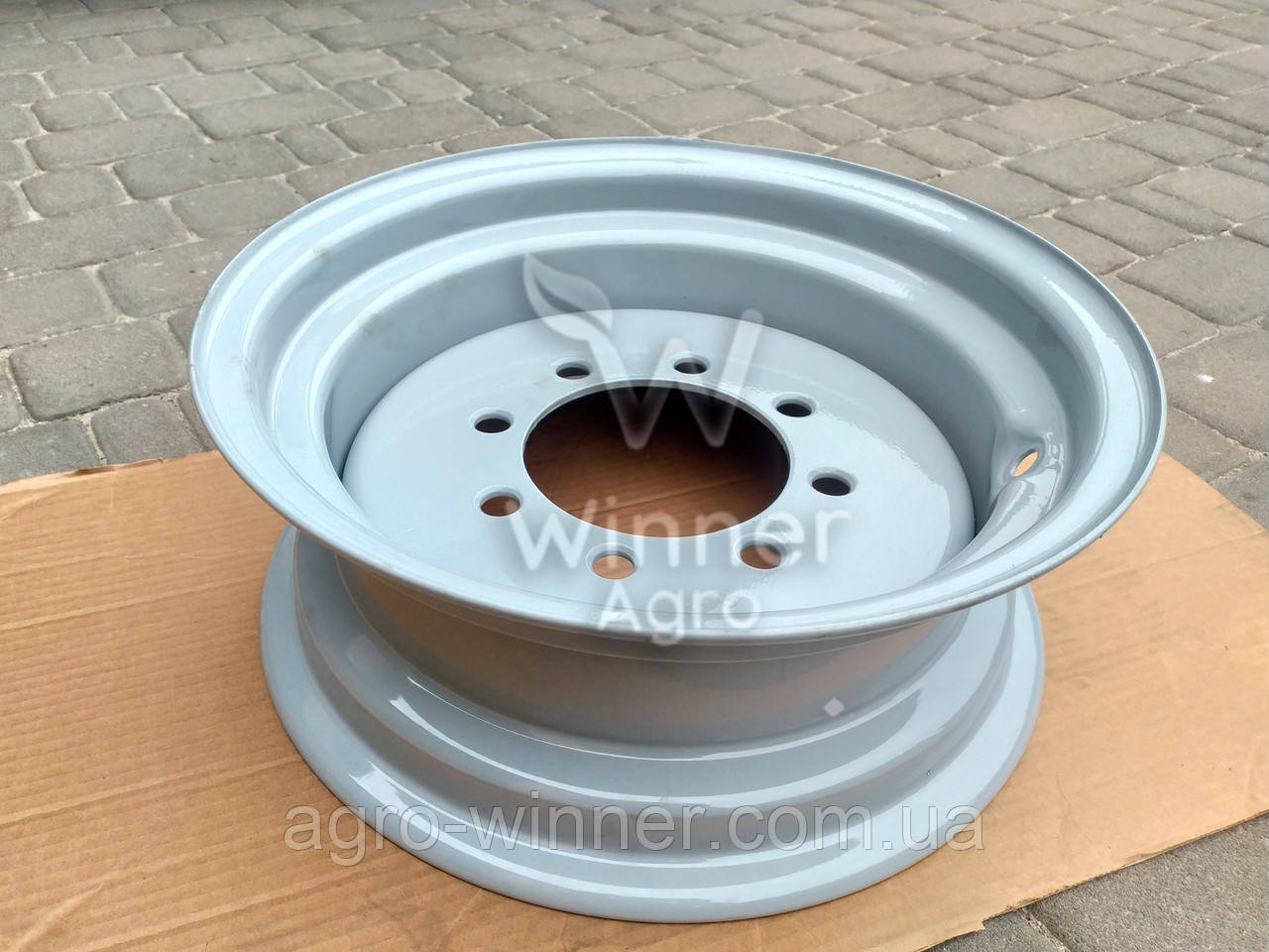 Колісний диск 2ПТС-4 (8 шпильок) Цільний, ПОФАРБОВАНИЙ
