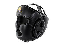 Боксерский шлем Adidas Speed Super Pro Training Extra Protect (ADISBHG041) Black/Gold M