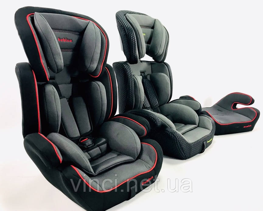 Автокресло детское 3в1 2 КОЛЬОРИ Автокрісло COMFORT 9-36 kg Дитяче автокрісло крісло в машину сиденье сидіння