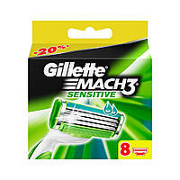 Змінні картриджі Gillette Mach3 Sensitive 8 шт (7702018037964)