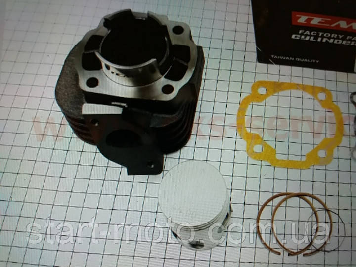 Циліндр к-кт Yamaha 65cm3 JOG AXIS APRIO Minarelli (Ø44, p-10) Оригінал Тайвань (фірма TEMO), фото 1