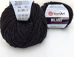 YarnArt Milano 850 чорний