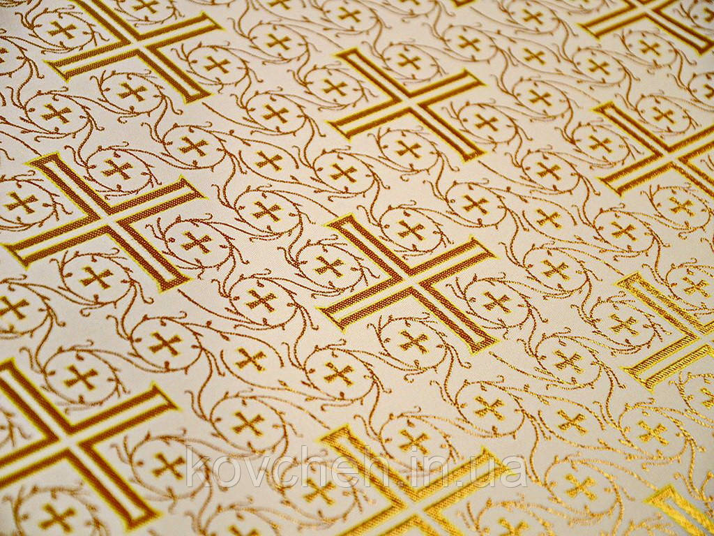 Церковна тканина,парча Хрест Візантинійський