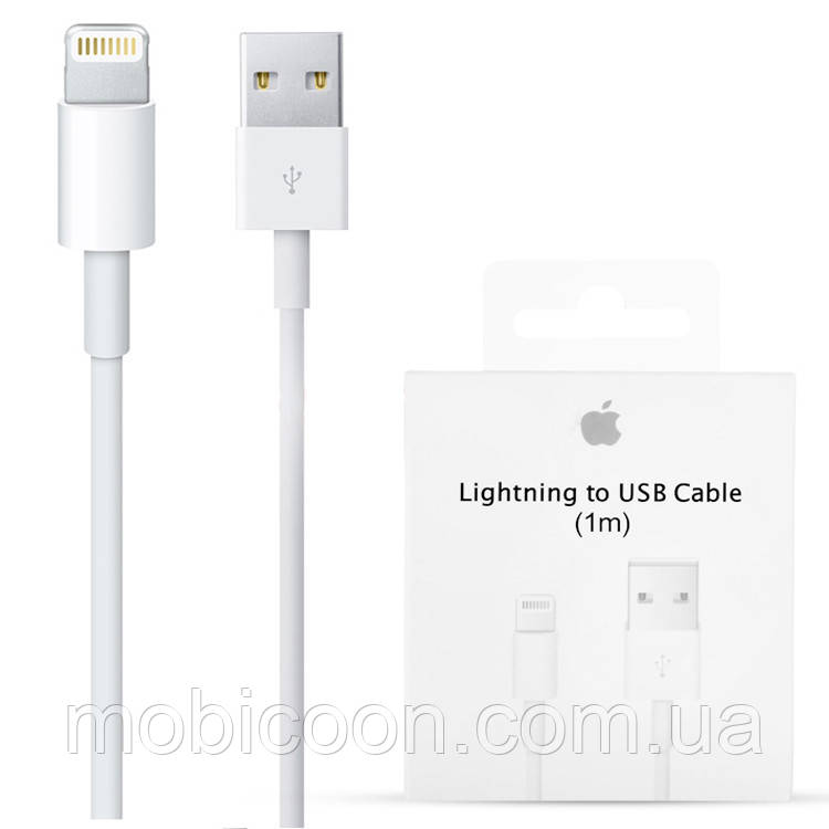 Оригінальна зарядка USB-кабель для iPhone 5/5S/SE, 6/6S, 6/6S Plus, 7, 7 Plus iPad 4, Air, mini