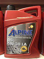 ALPINE 5W-30 RSL LA API SN/CF (C3) MB-229.31/229.51/229.52 BMW LL-04 4л