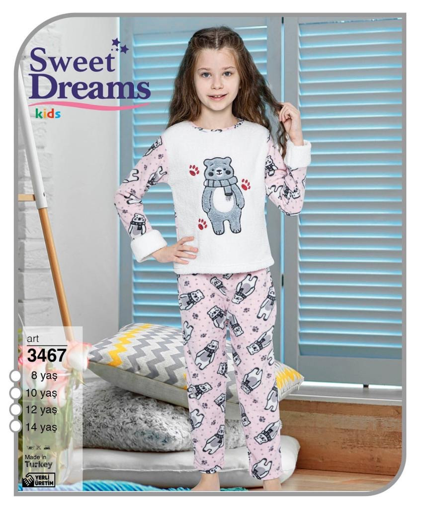 Піжама дитяча тепла для дівчинки