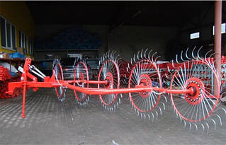 Граблі ворошки Wirax Віракс 5 коліс (Польща)