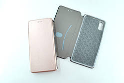 Чохол-книжка для телефону Samsung A21 / A215 Original (на магніті, підставка) Rose gold