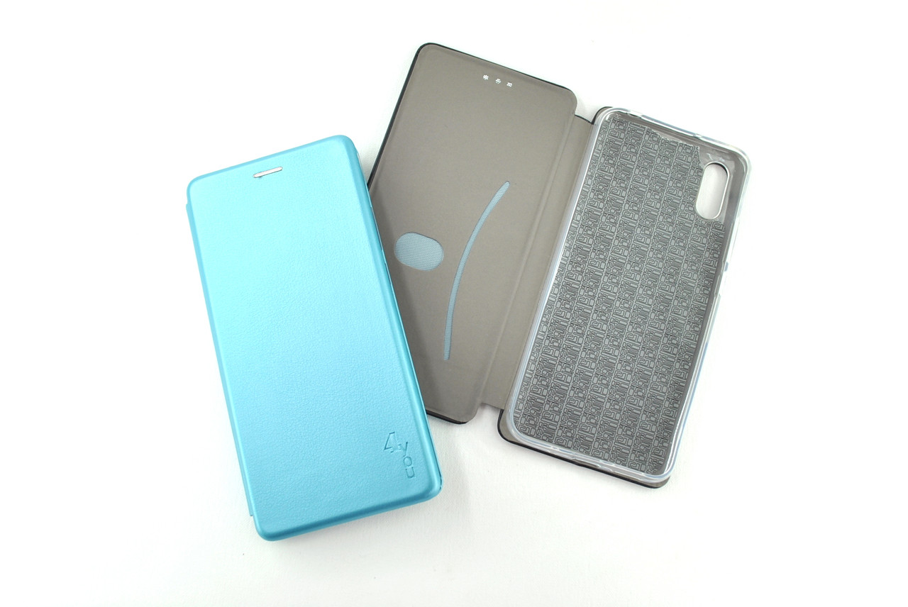Чохол-книжка для телефону Samsung A01 Core / M01 Core Original (на магніті, підставка) Light blue (4you)