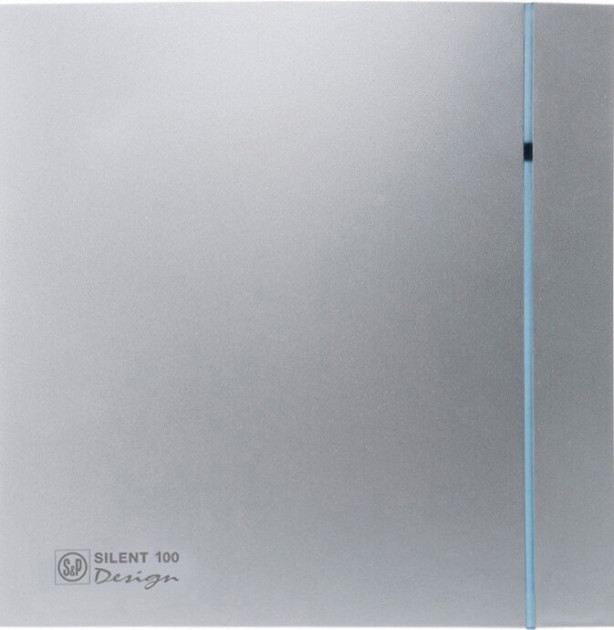 Вентилятор Soler&Palau SILENT-100 CRZ SILVER DESIGN-3C