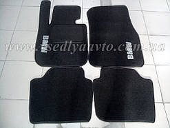 Ворсові килимки F30 BMW 3 серія з 2012 р. (Чорні)