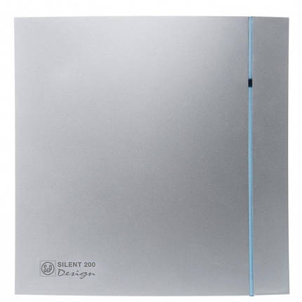 Витяжний вентилятор Soler&Palau SILENT-200 CHZ SILVER DESIGN-3C, фото 1