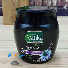 Vatika Dabur Black Seed mask - маска для волосся з чорним кмином. 250 мл