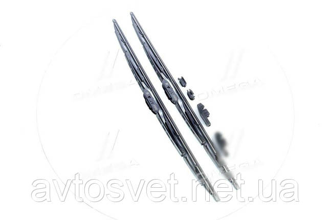 Щітка стеклоочистит. серія DOLPHIN ВАЗ 2108, 21099 530мм компл. 2шт. (пр-во FINWHALE) FB21, фото 1
