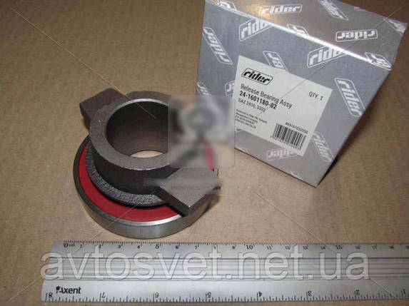 Муфта підшипника выж. ГАЗ 2410, 3302 з подш. в зб. (RIDER) 24-1601180-02, фото 1