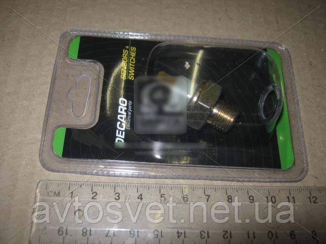 Датчик давл. масла аварів. ВАЗ всі мод. під лампу (DECARO) 2106-3829010-02