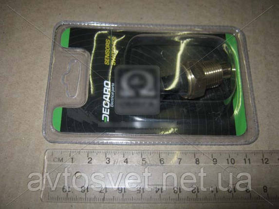 Датчик темпер. ох. рідини ВАЗ всі мод. (з ЕСУД) (DECARO) 27.3828, фото 1