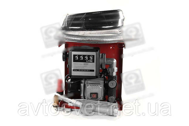Насос палив./перекач., помповий, 220В лічильник+пістолет DK8020-220V, фото 1