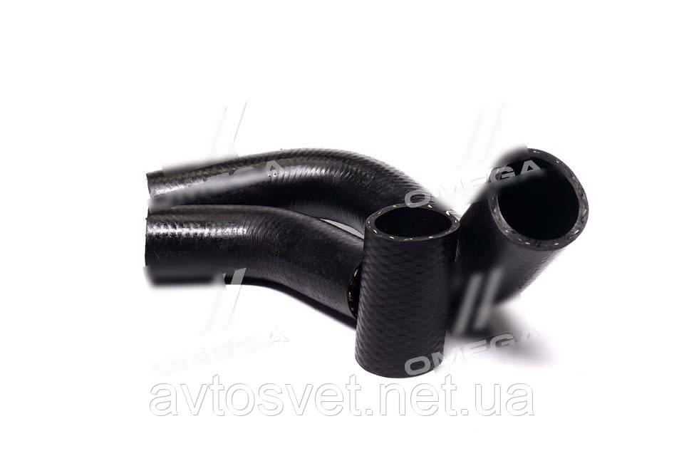 Патрубок радіатора ГАЗ 53 (компл. 3 шт.) DK-1329-1