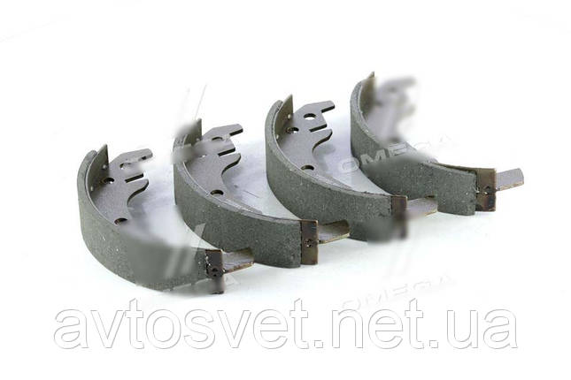 Колодка гальмівний. ЗАЗ 1102 задн. STANDARD (RIDER) 1102-3502090, фото 1