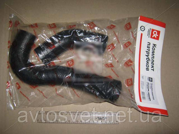 Патрубок радіатора ГАЗ 3309 (компл. 2 шт.) DK-1411, фото 1