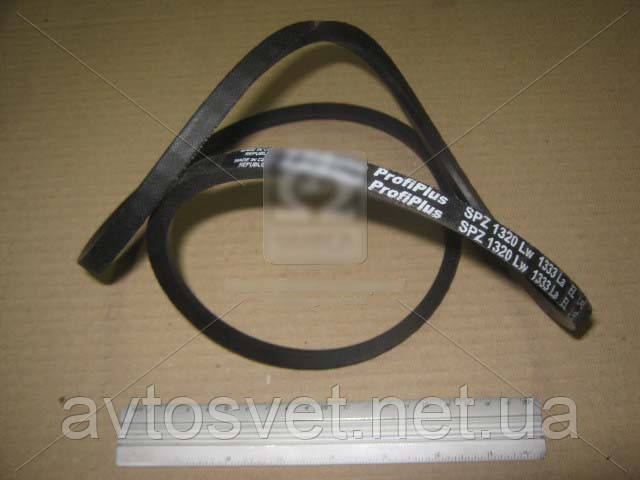 Ремень 8,5х8х1320 помпа КАМАЗ 740, ЗИЛ 133 ГЯ, УРАЛ 4320 (пр-во Rubena) 8.5х8-1320