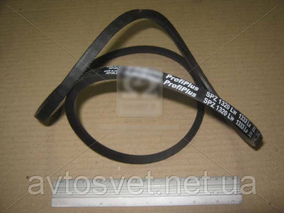 Ремень 8,5х8х1320 помпа КАМАЗ 740, ЗИЛ 133 ГЯ, УРАЛ 4320 (пр-во Rubena) 8.5х8-1320, фото 1