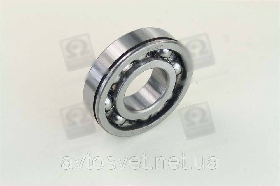 Підшипник 50308 (6308N)міст прові. КрАЗ, вал 1-й передачі КПП, ВОМ МТЗ (RIDER) 50308