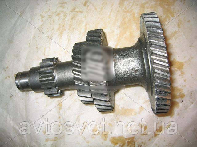 Блок шестерен вала промеж. ГАЗ 3307,53, ПАЗ 3205 (под стоп.кольцо) (пр ...