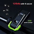 Велосипедний ліхтар ZACRO 800LM IPX6/4000mAh/USB/Пульт/Клаксон, фото 4