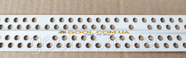 Маяк штукатурный пластиковый высота 8 мм. Рейка маячная ПВХ длина 3 ...