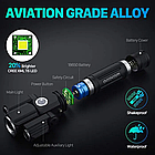 Велосипедний ліхтар NEWBOLER 1800LM Велофара+Micro USB+ЗУМ + крепеж, фото 3