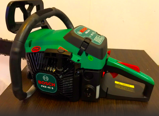 Бензопила Bosch PKE 45 S (шина 45 См, 3,6 КВт) Цепная Пила БОШ PKE 45 S ...
