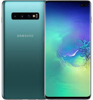 Смартфон Samsung Galaxy S10+ (SM-G975U) 128gb 1sim Green, 12+16/10+8Мп, 6,4", Snapdragon 855, 4100mAh, 12 мес