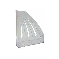 Лоток для паперів вертикальний, ЛВ-03, прозорий(КІП) (1/16)