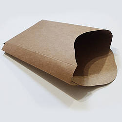 Упаковка для картоплі фрі картон (бура, міді) 135х120 50шт