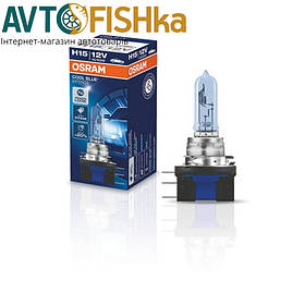 Автолампа галогенки Н15 OSRAM Cool Blue Intense +20% 3700 K