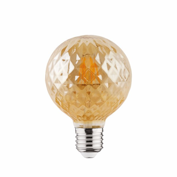 Лампа вінтажна світлодіодна "RUSTIC TWIST-4" 4W Filament led 2200К E27
