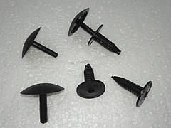 Кліпса-фіксатор обшивки стелі Газель чорний