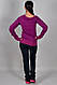 Жіночий спортивний трикотажний костюм Adidas (Адідас) (1246-3), спортивні костюми, Туреччина, Малиновий, фото 2