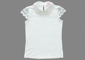 Красива шкільна блузка для дівчинки Colabear Туреччина 684535 Білий  ⁇  Шкільна форма для дівчаток